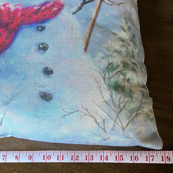 Light Up Pillow Snowman Accent Pillow Throw Pillow - Picture 8 of 9
